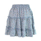 Ruffle Waist Mini Skirt | Varies Prints