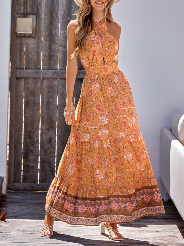 Bohemian Style | Halter Dress